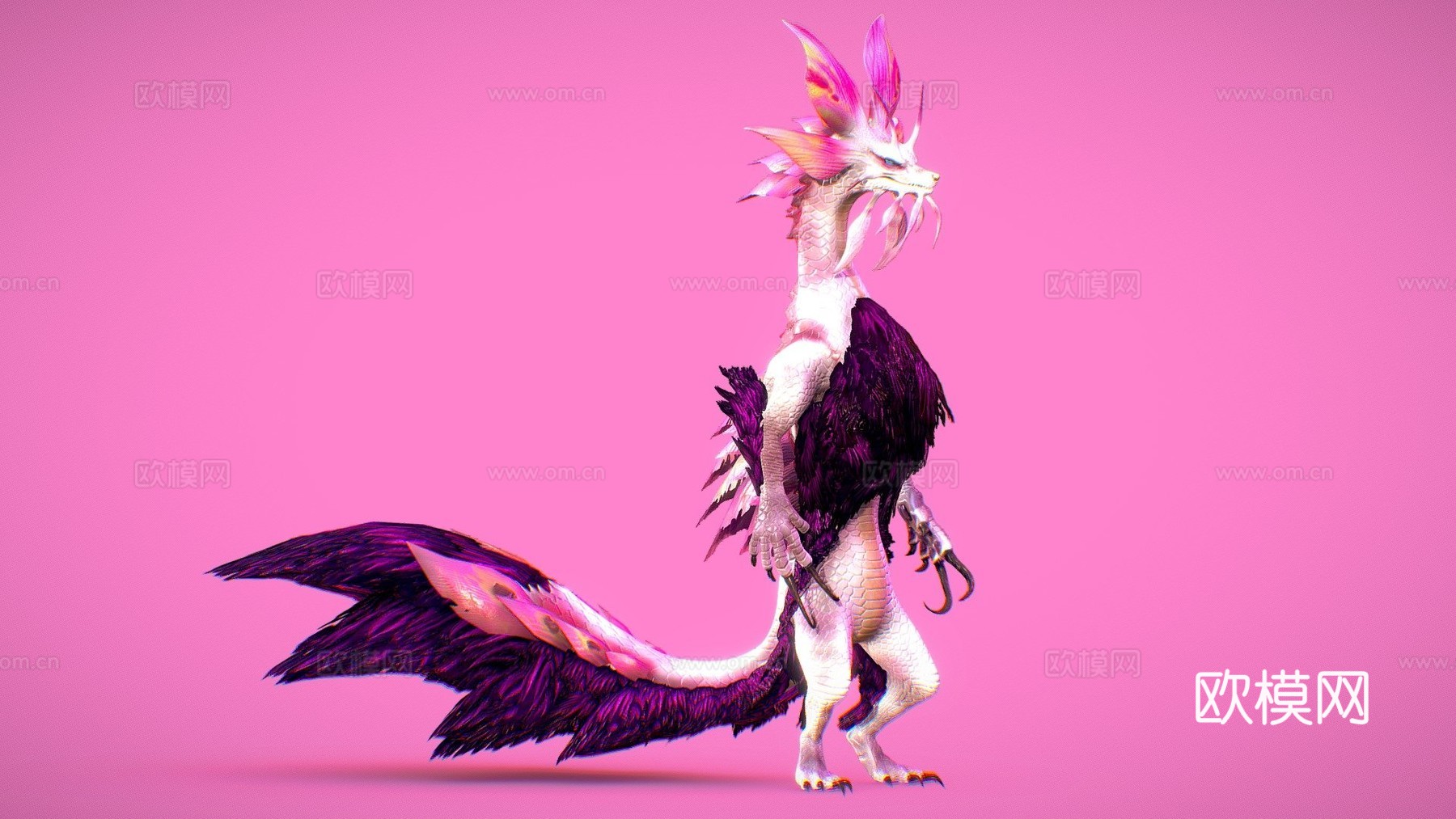 泡狐龙[怪物猎人]3d模型