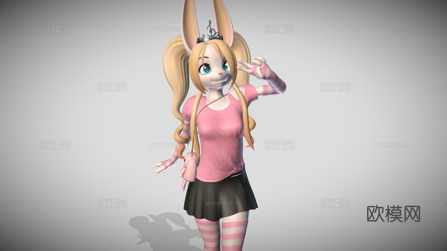 斯蒂芬妮3d模型