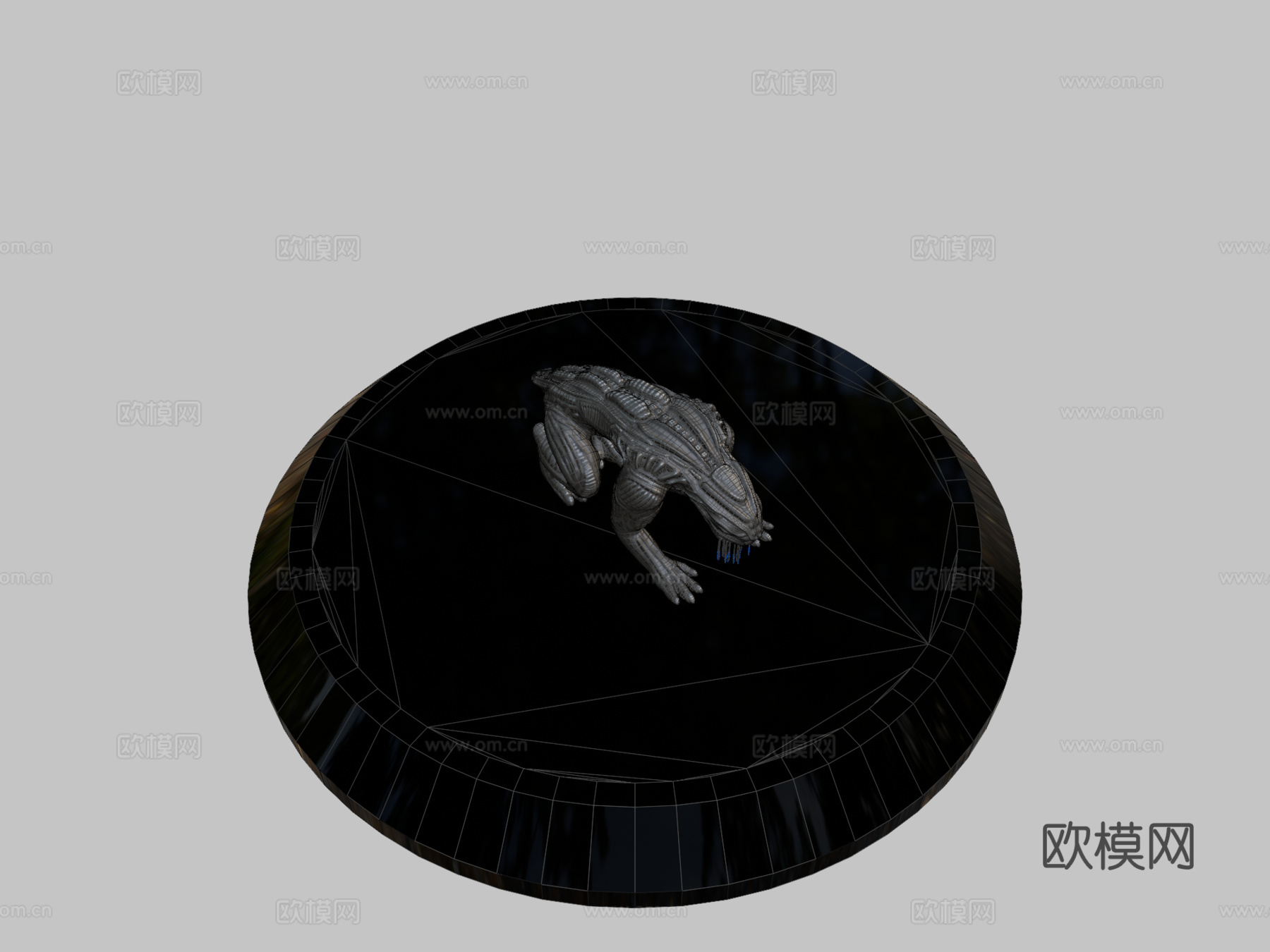 外星动物动画3d模型