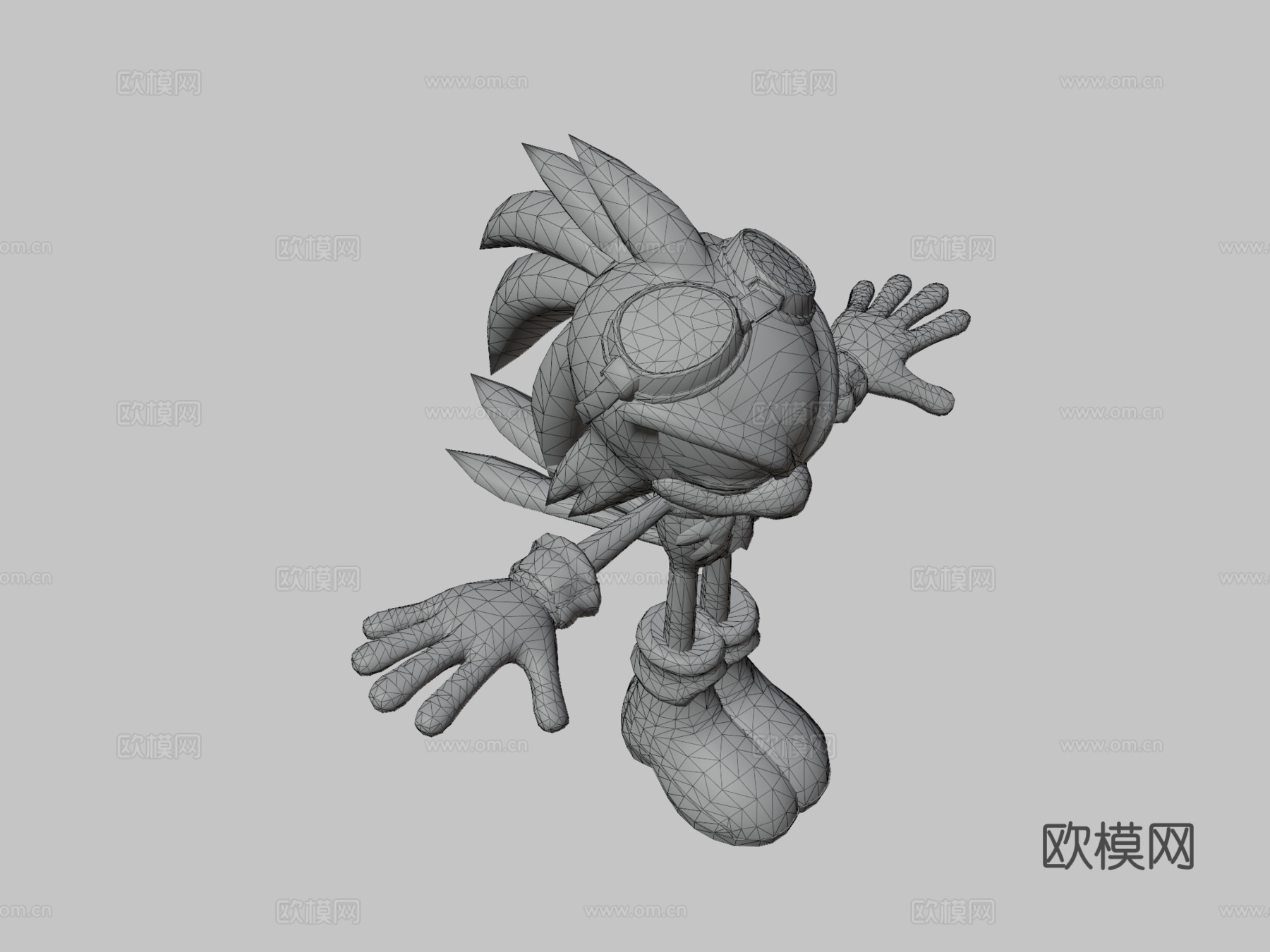 鹰杰特3d模型