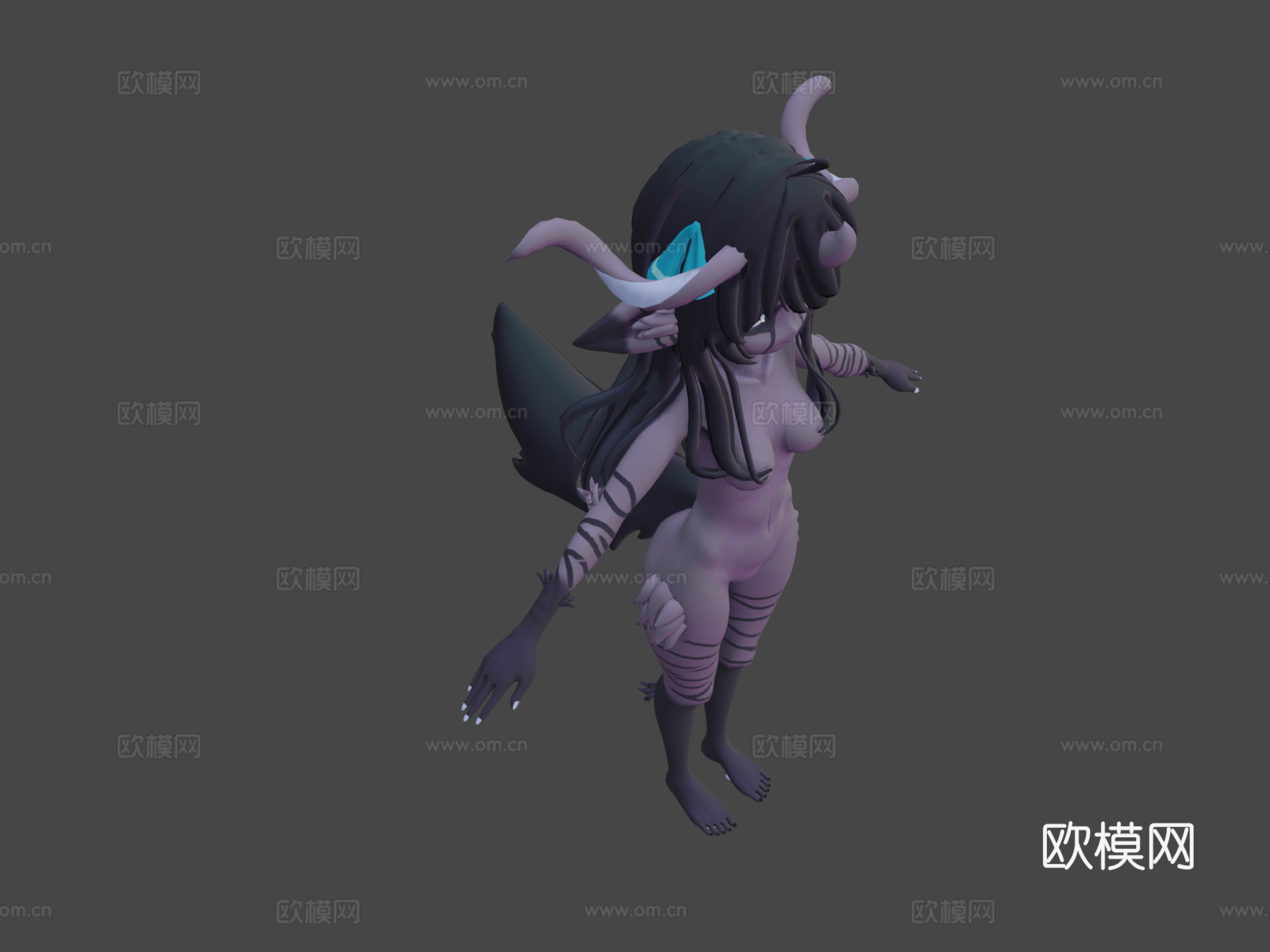 维斯波米亚VRChat虚拟形象委托3d模型