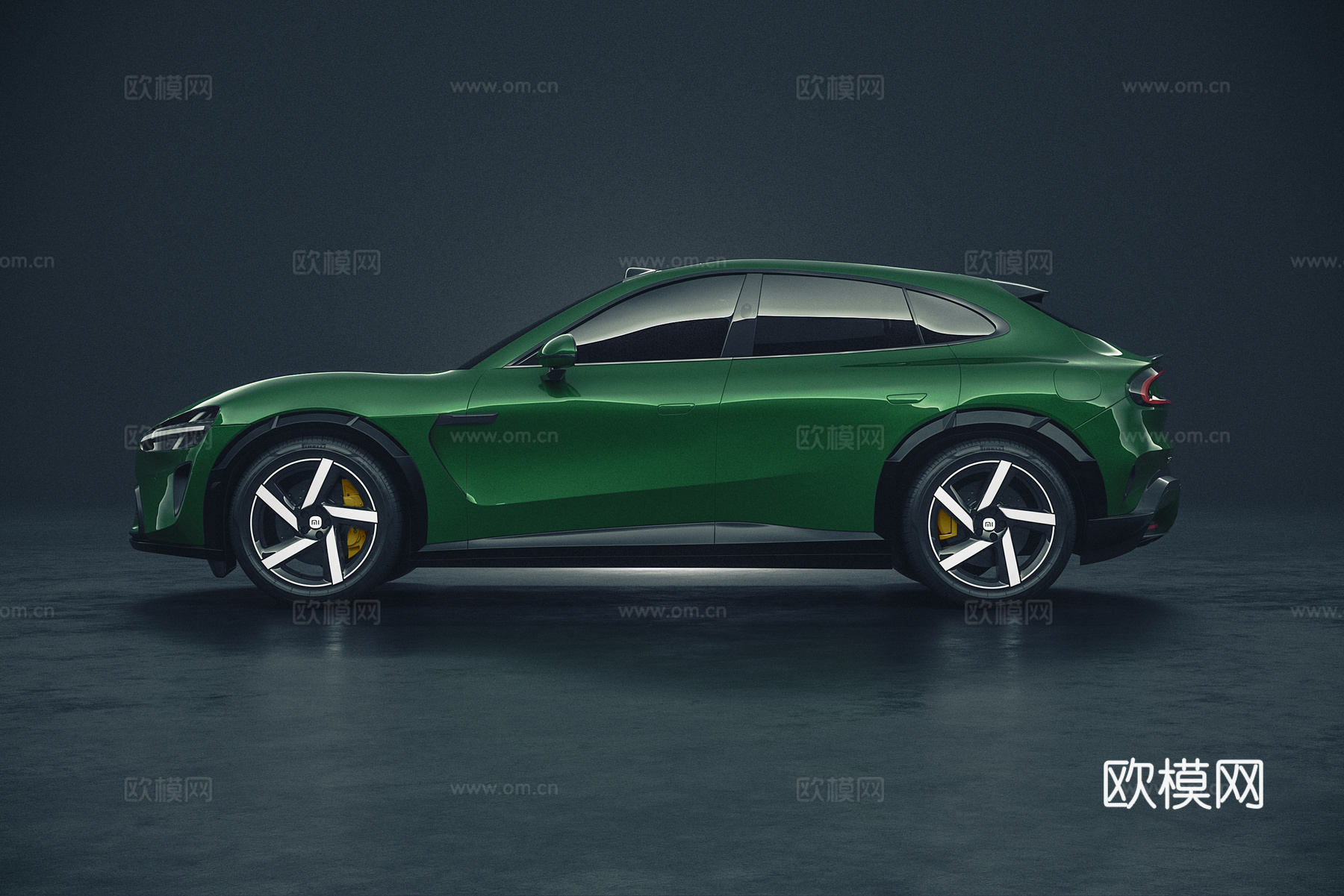 小米御7XIAOMIYU7 2025 小米豪华纯电SUV3d模型