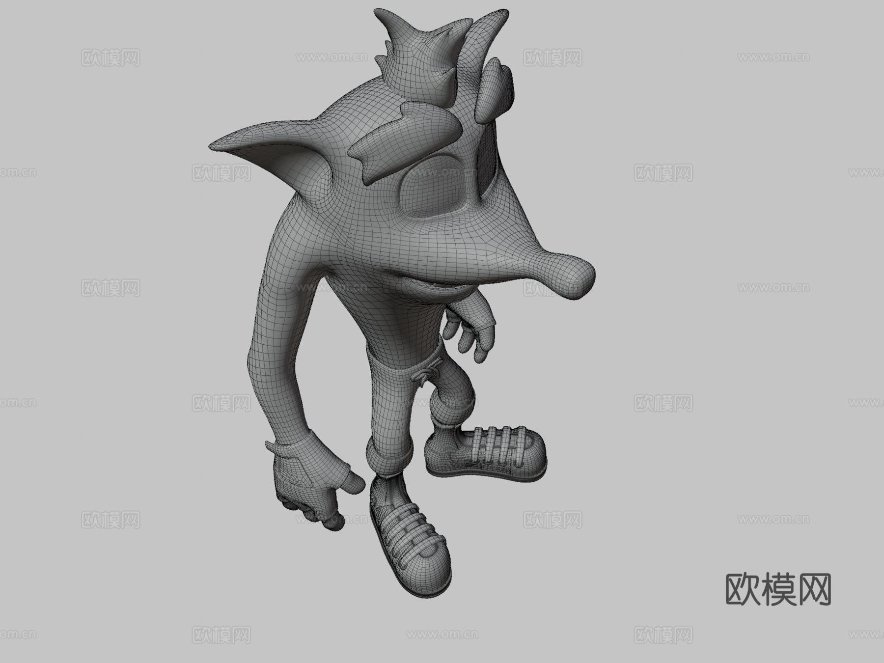 古惑狼3d模型