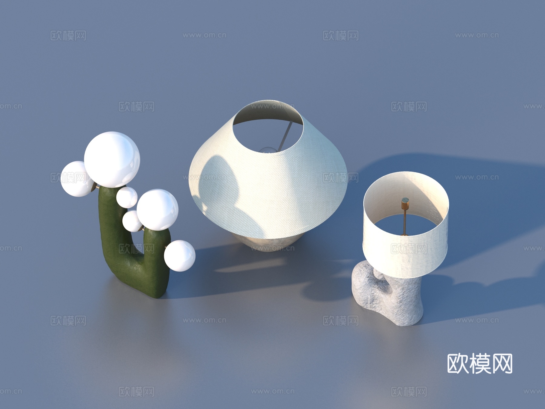 台灯 桌灯 灯具3d模型