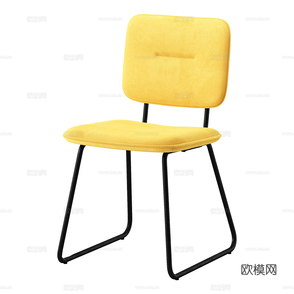 现代简约单人椅子 椅子 简约椅子 休闲椅子 凳子3d模型