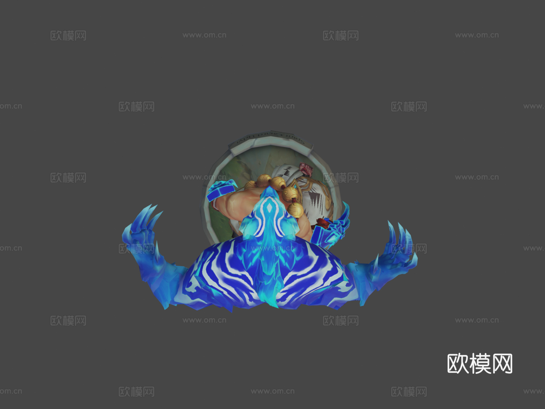 灵魂守卫乌迪尔3d模型