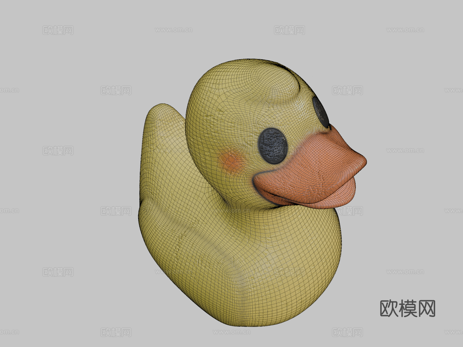 橡皮鸭3d模型