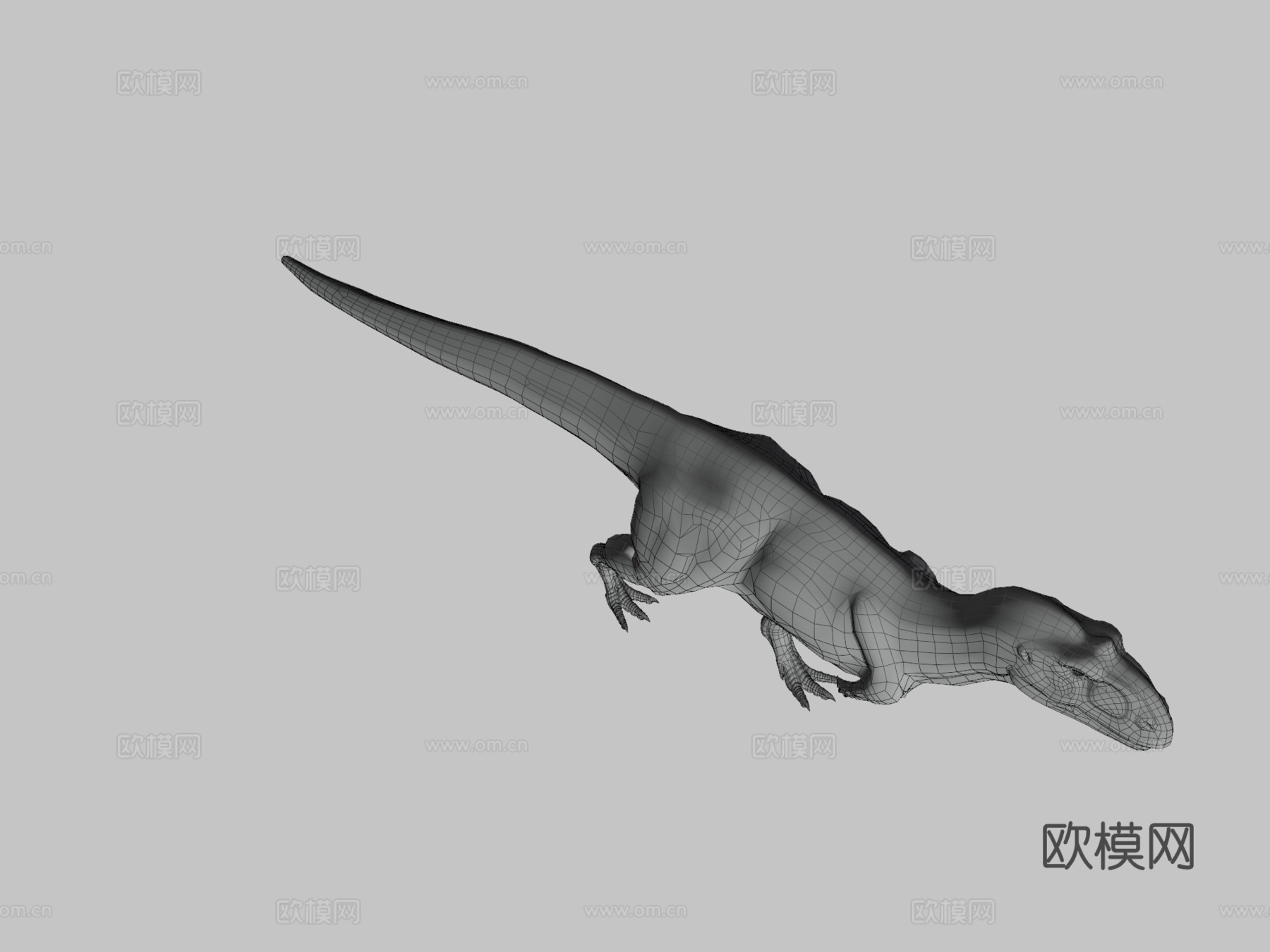 纳尔马达君王龙3d模型