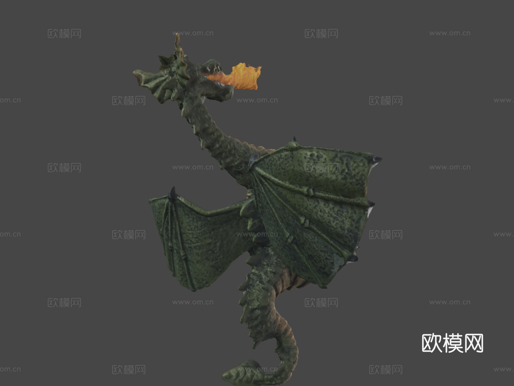 龙3D扫描3d模型