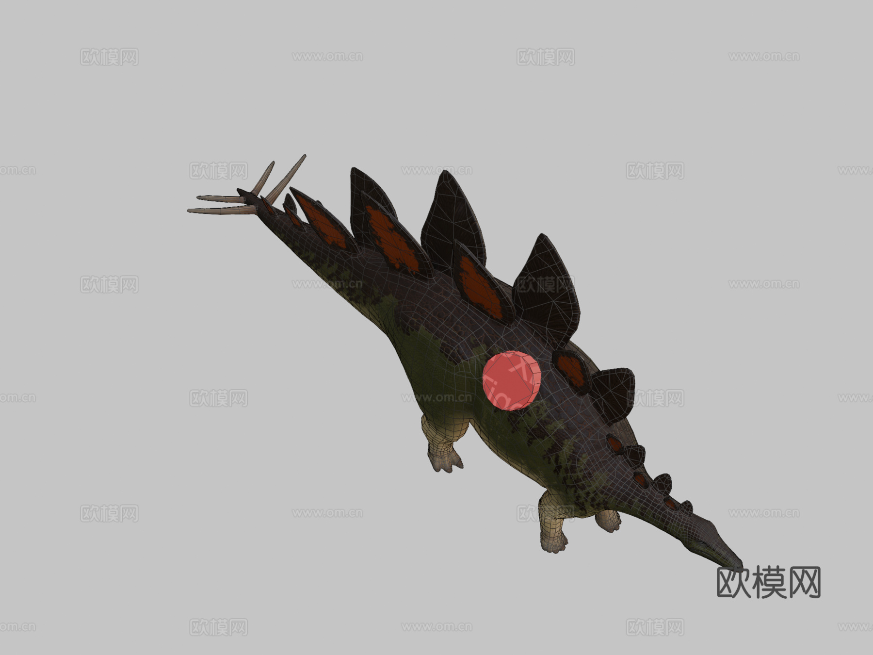 剑龙3d模型