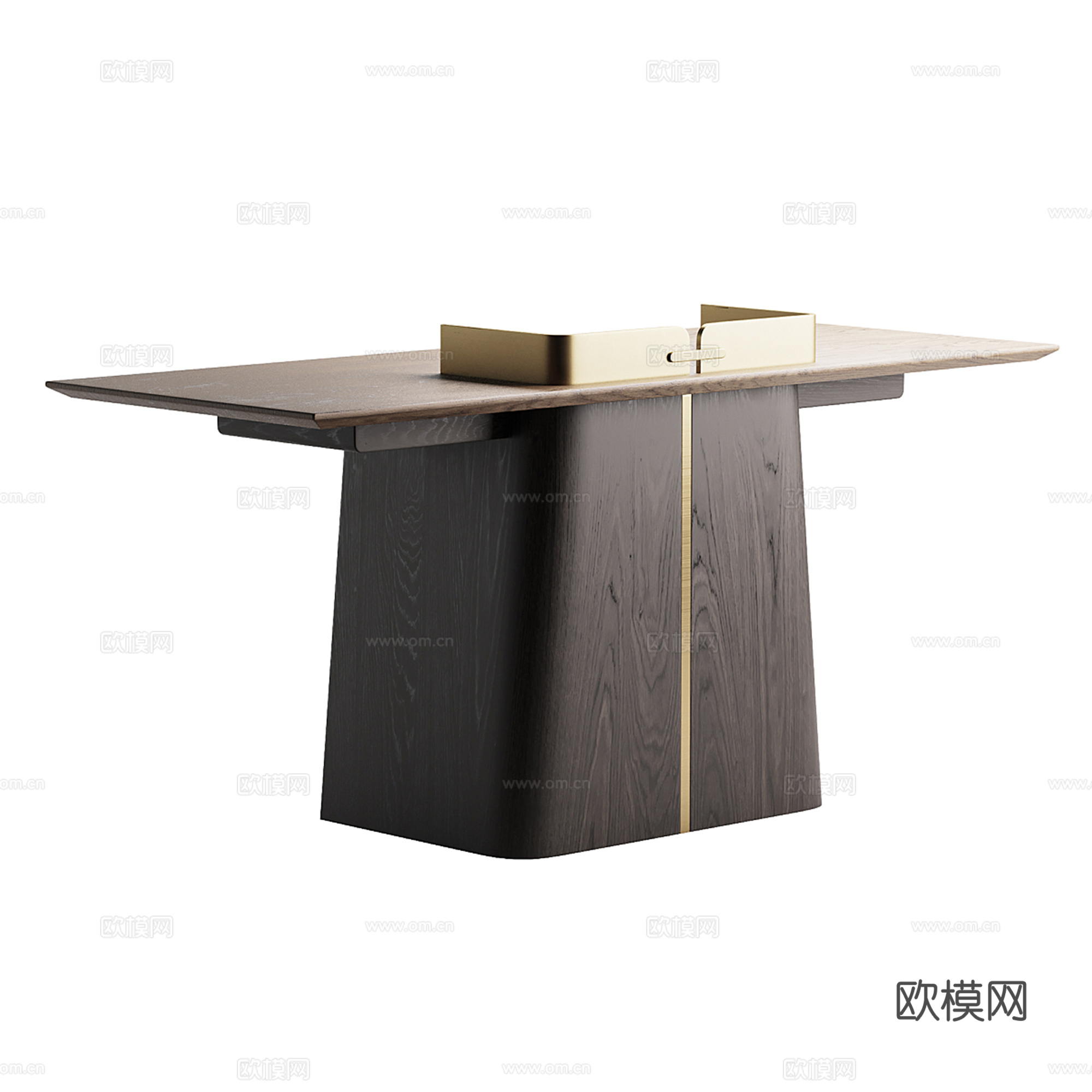 现代玄关条案3d模型