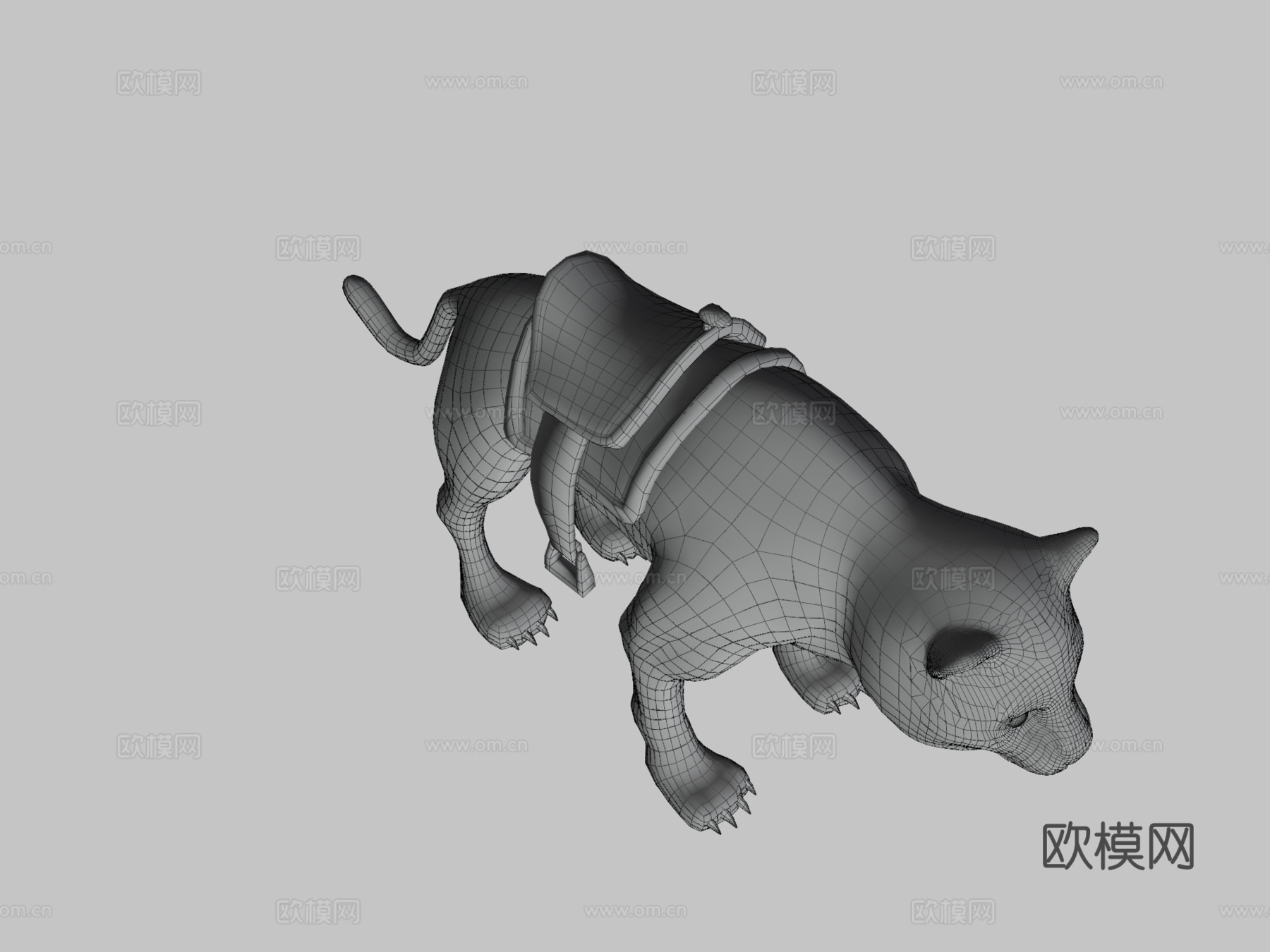 黑豹坐骑3d模型