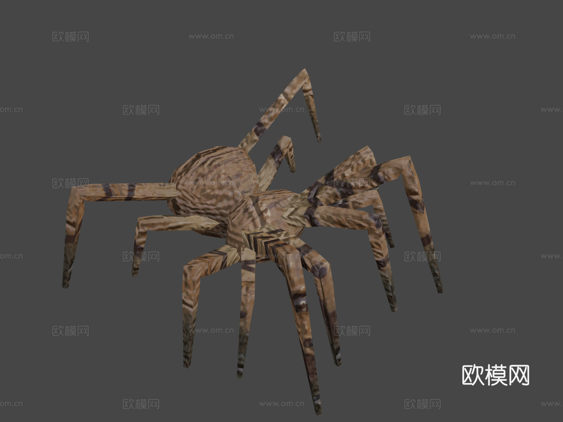 致命公司地堡蜘蛛3d模型