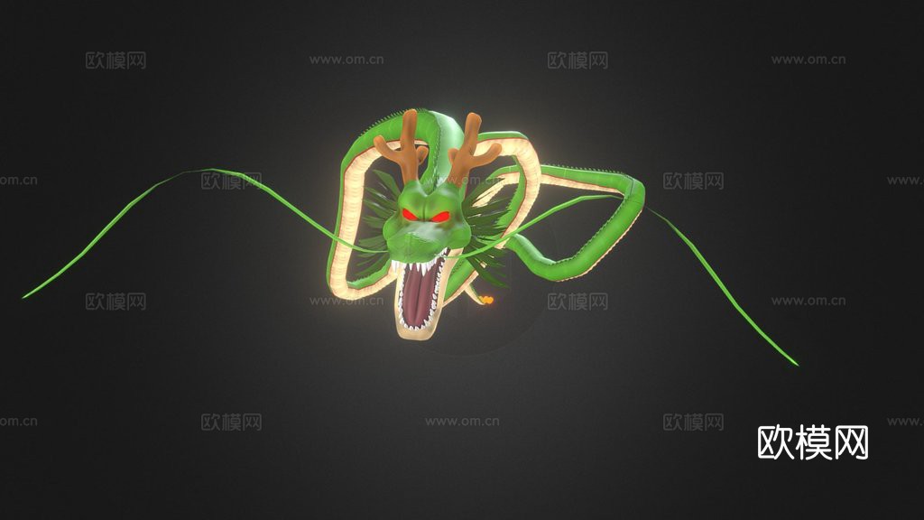 龙珠Z神龙3d模型