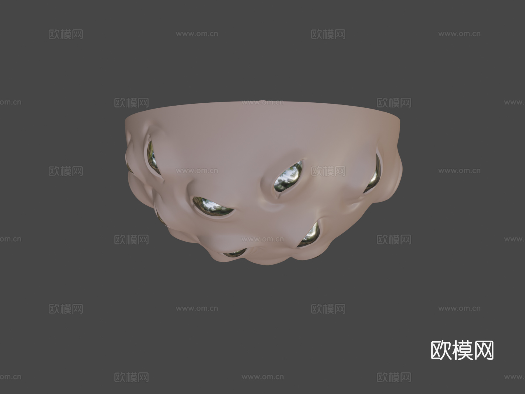 Zbrush - 眼睛 - VDM+IMM笔刷3d模型