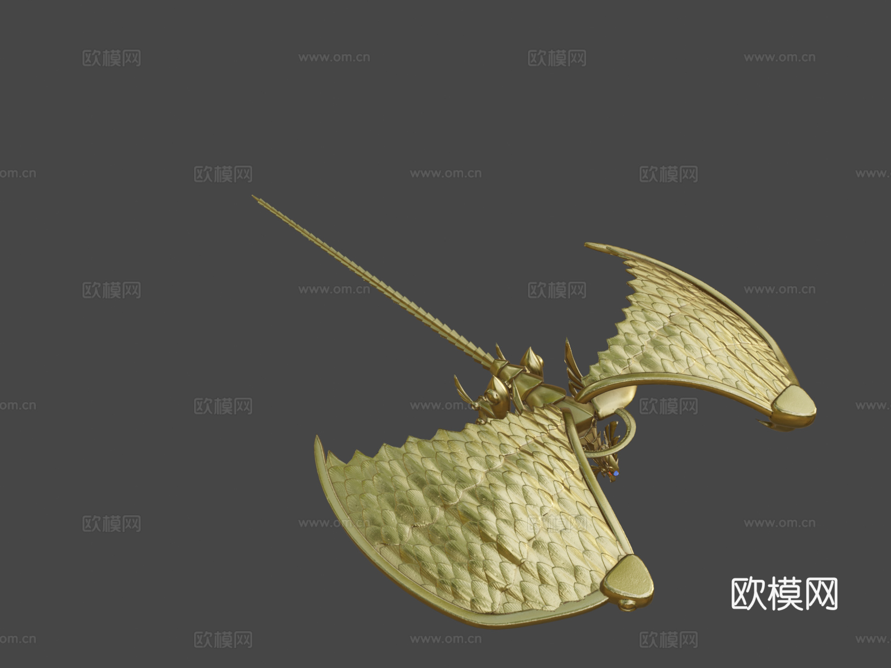 游戏王!-太阳神翼神龙3d模型