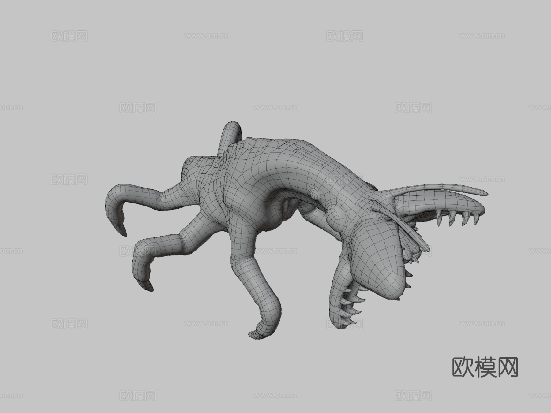 层铁氧体动画3d模型下载（渲染图3）