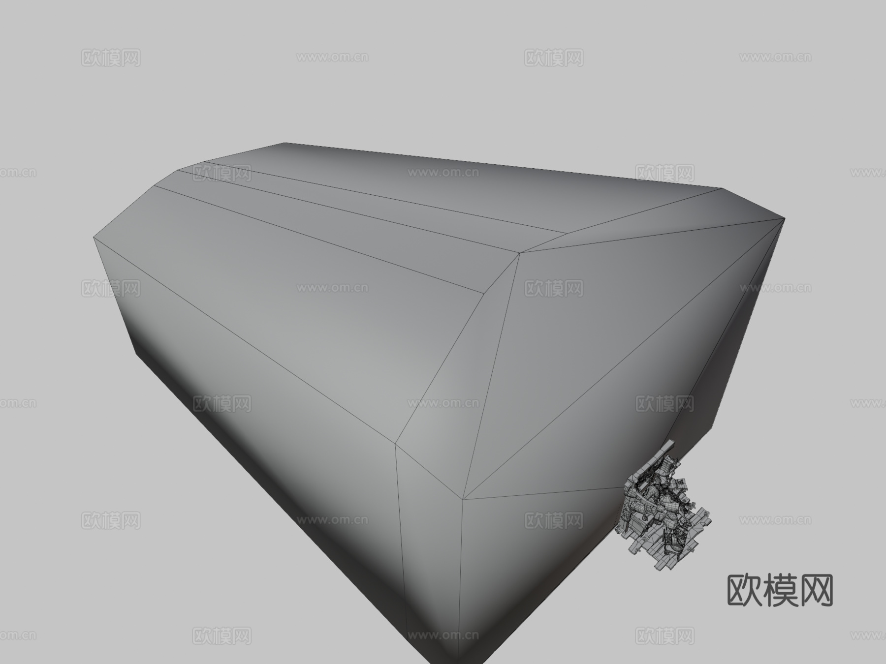 婴儿床3d模型