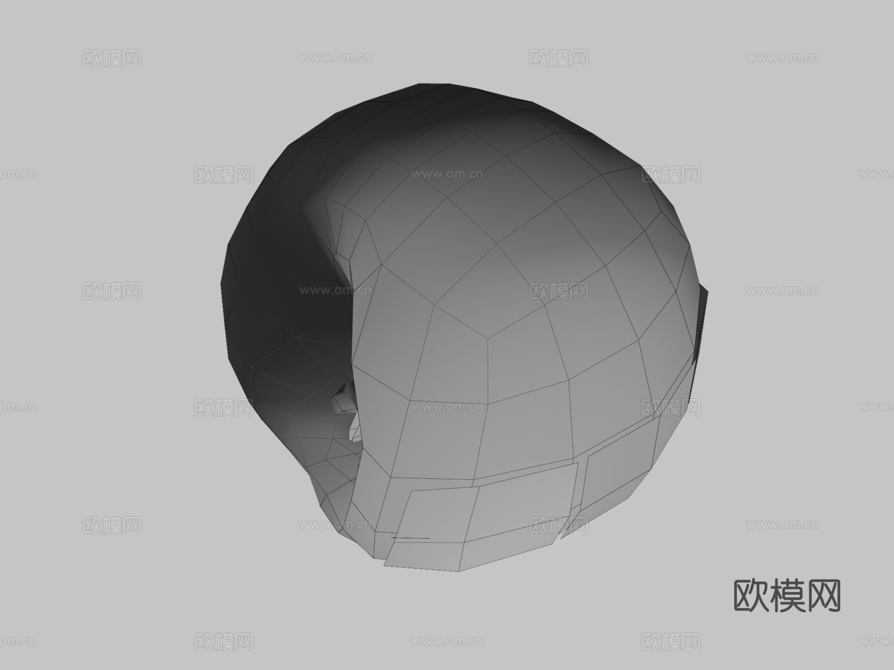 可爱美西螈-游戏就绪3d模型