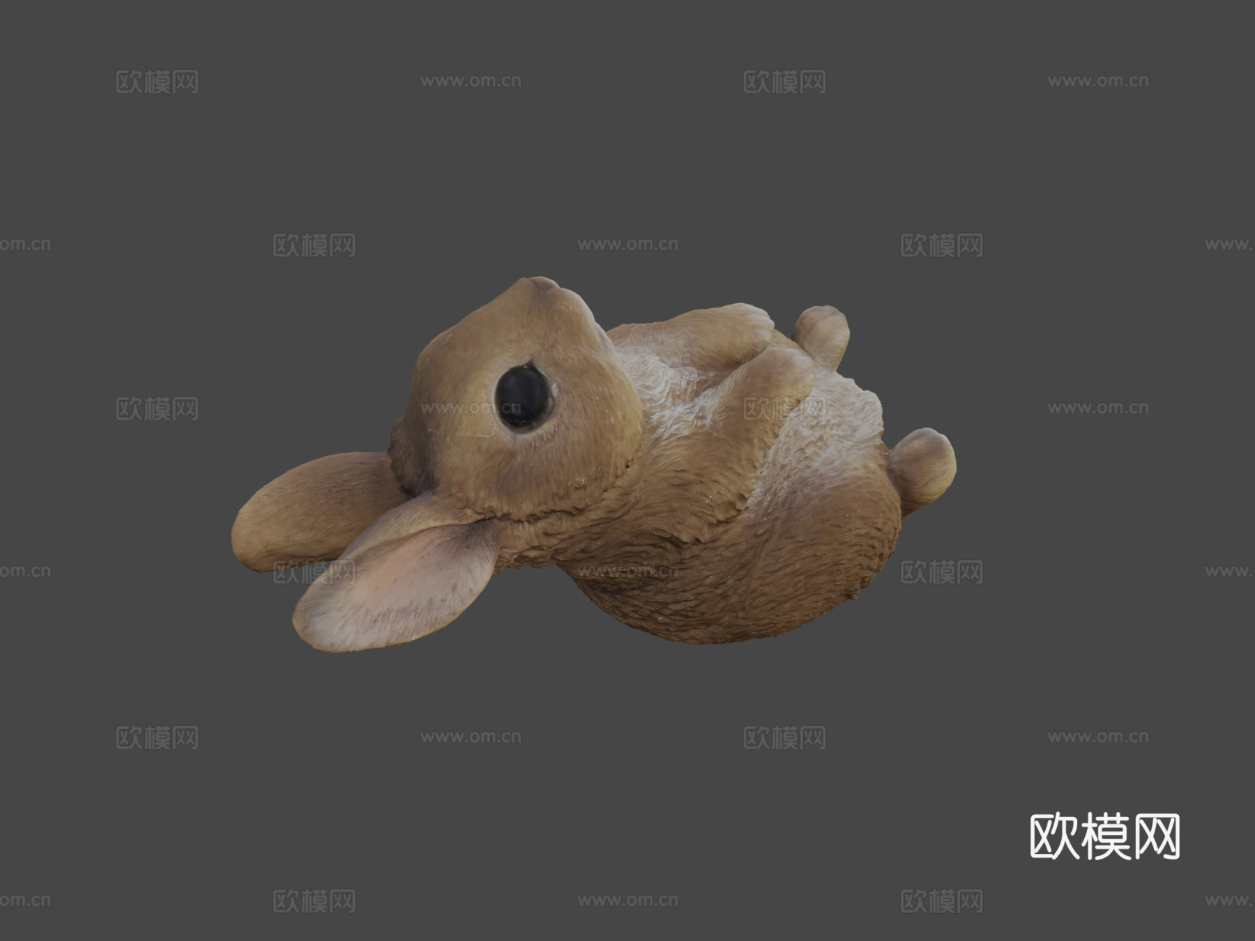 兔子!3d模型