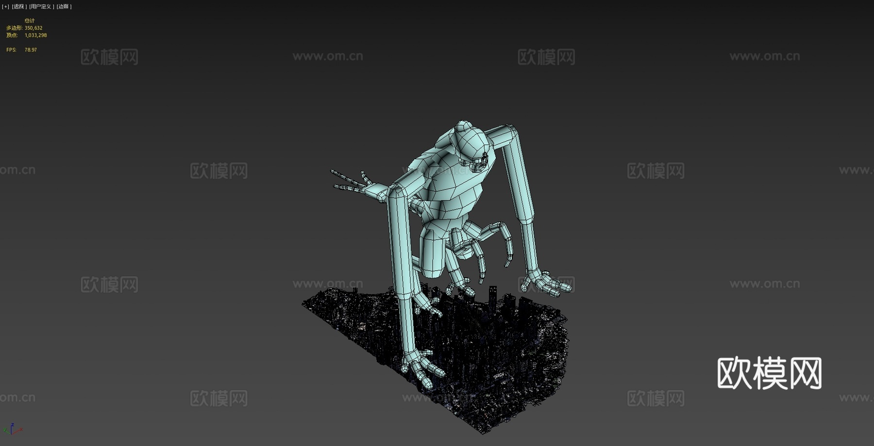 哥斯拉2014对真·哥斯拉3d模型