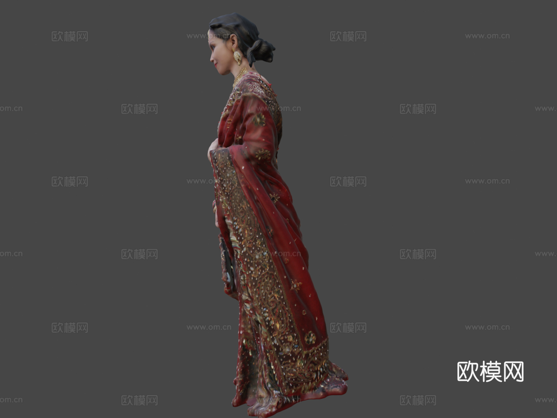 谢瓦尼新娘3d模型