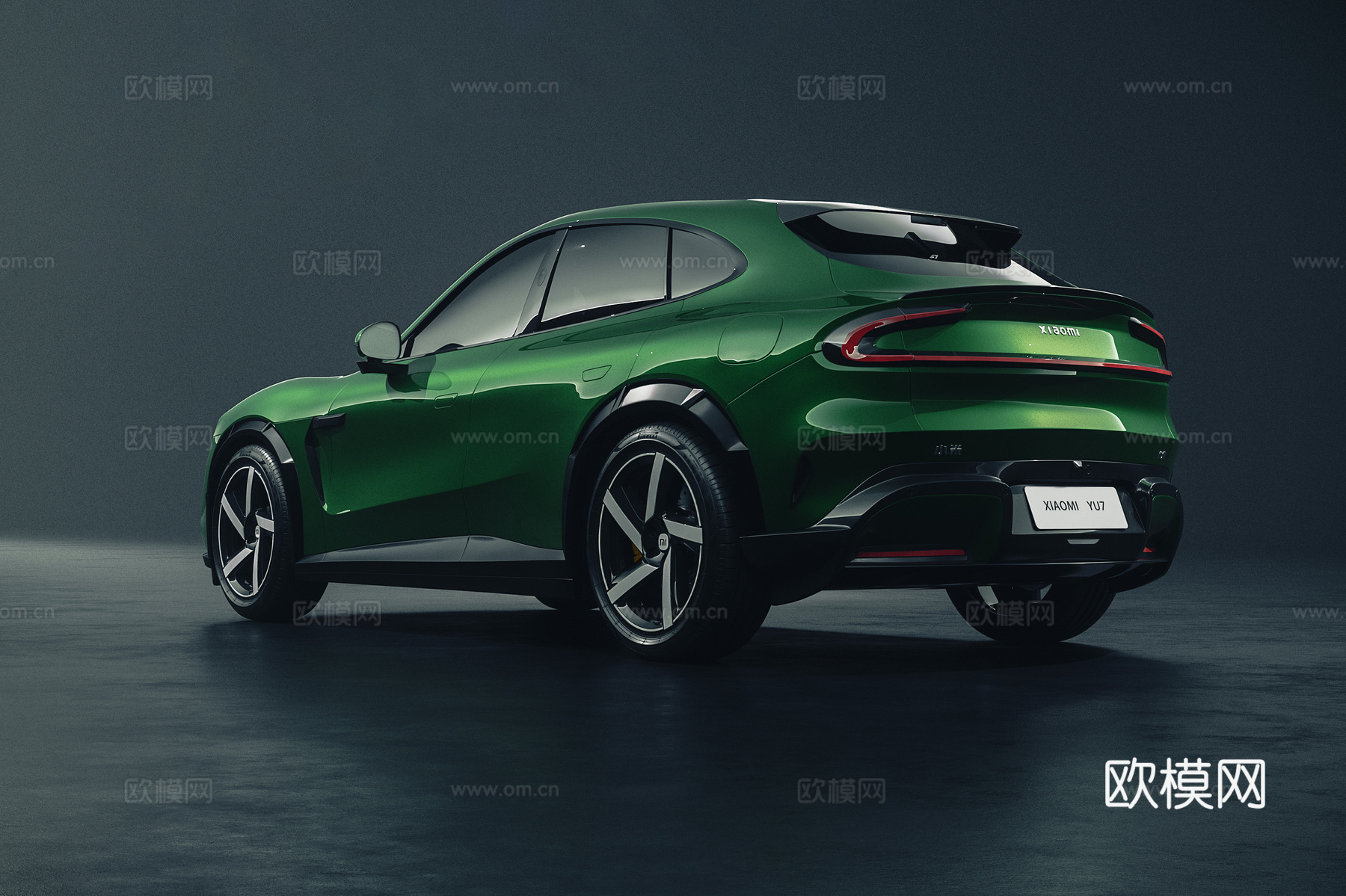 小米御7XIAOMIYU7 2025 小米豪华纯电SUV3d模型