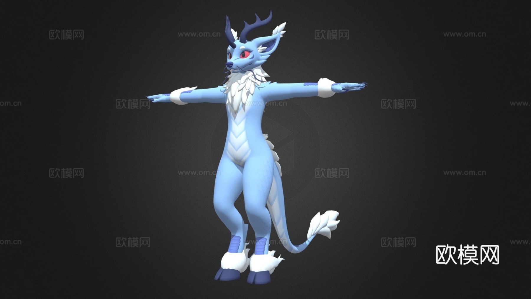麒麟3d模型