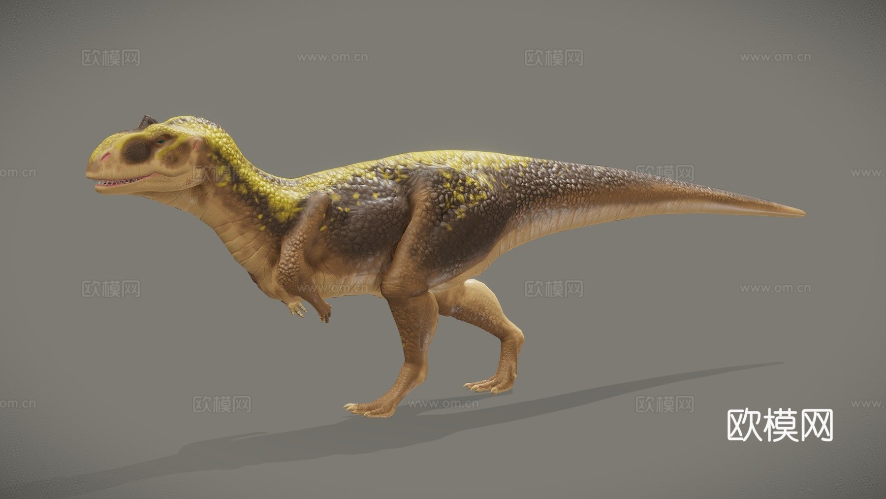 纳尔马达君王龙3d模型