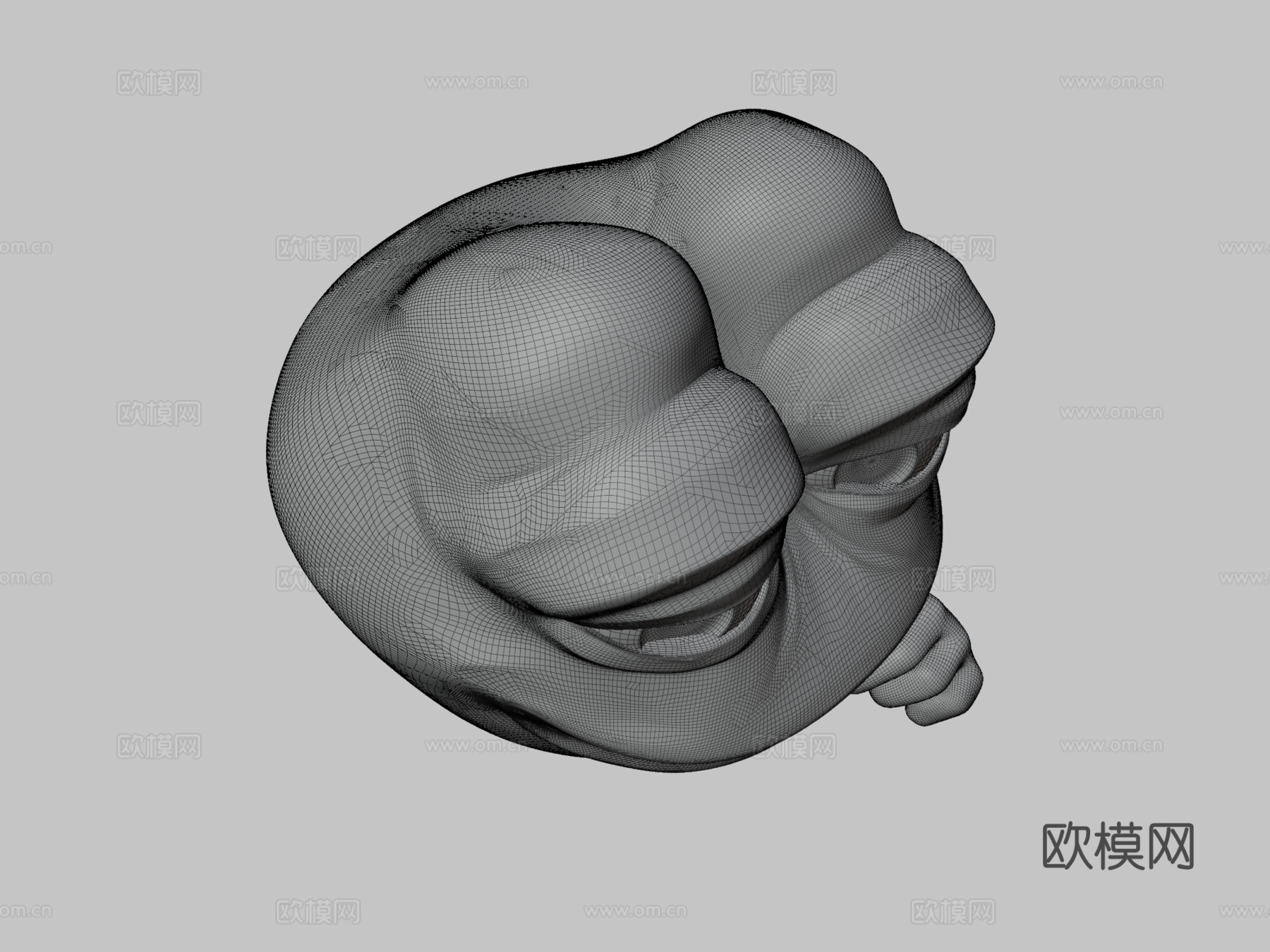 得意佩佩3d模型