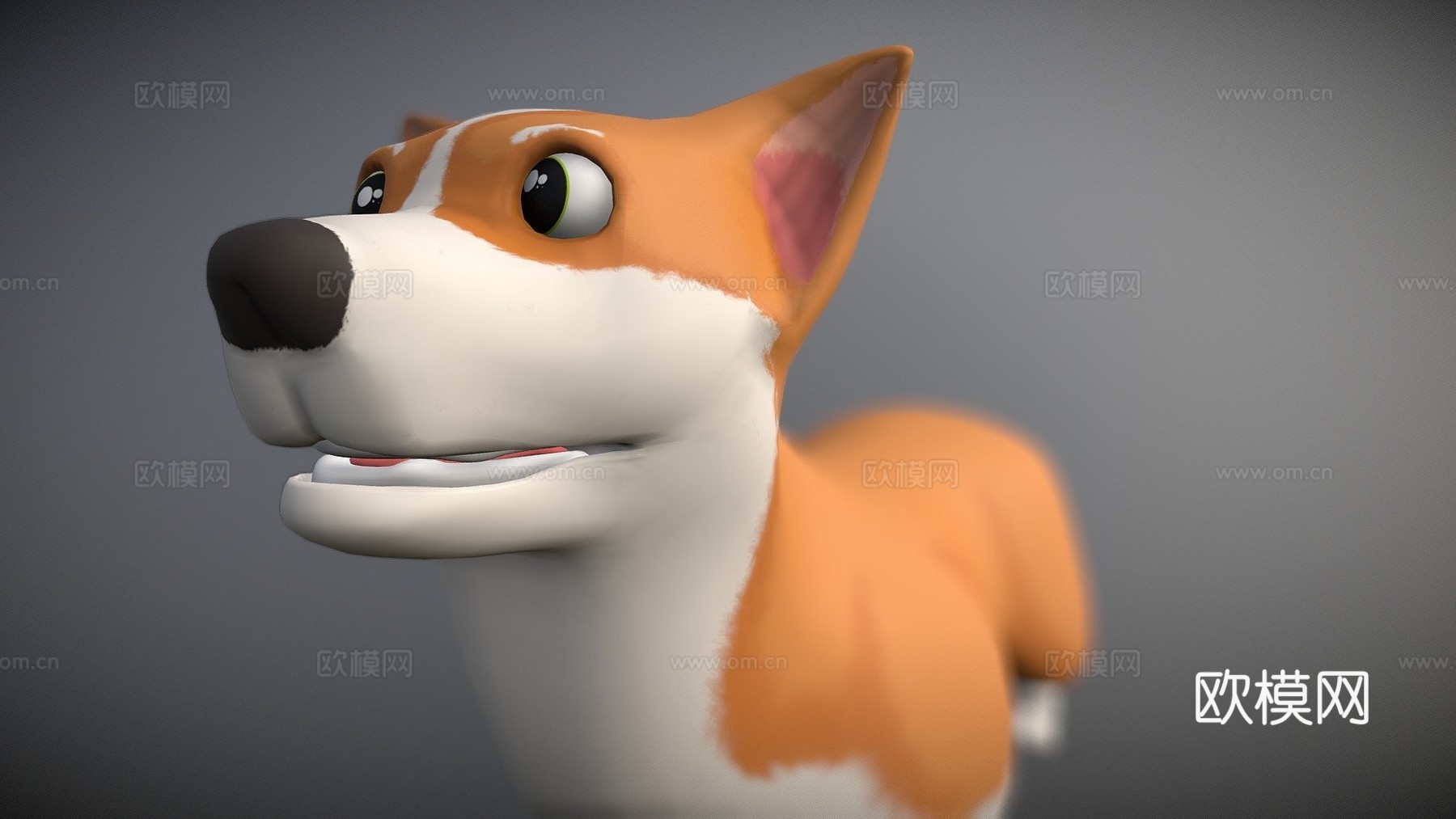 狗3d模型