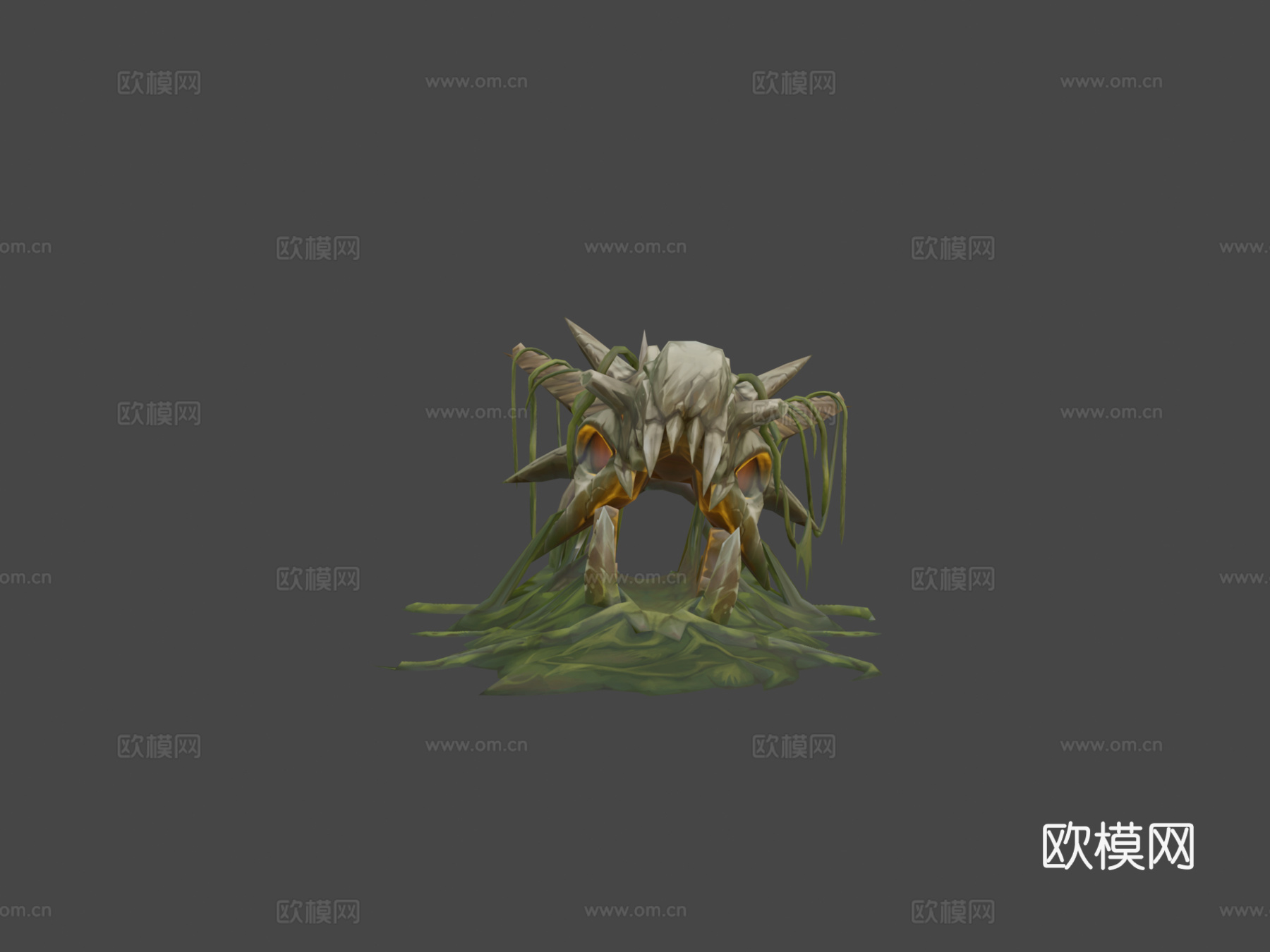 龙头骨3d模型