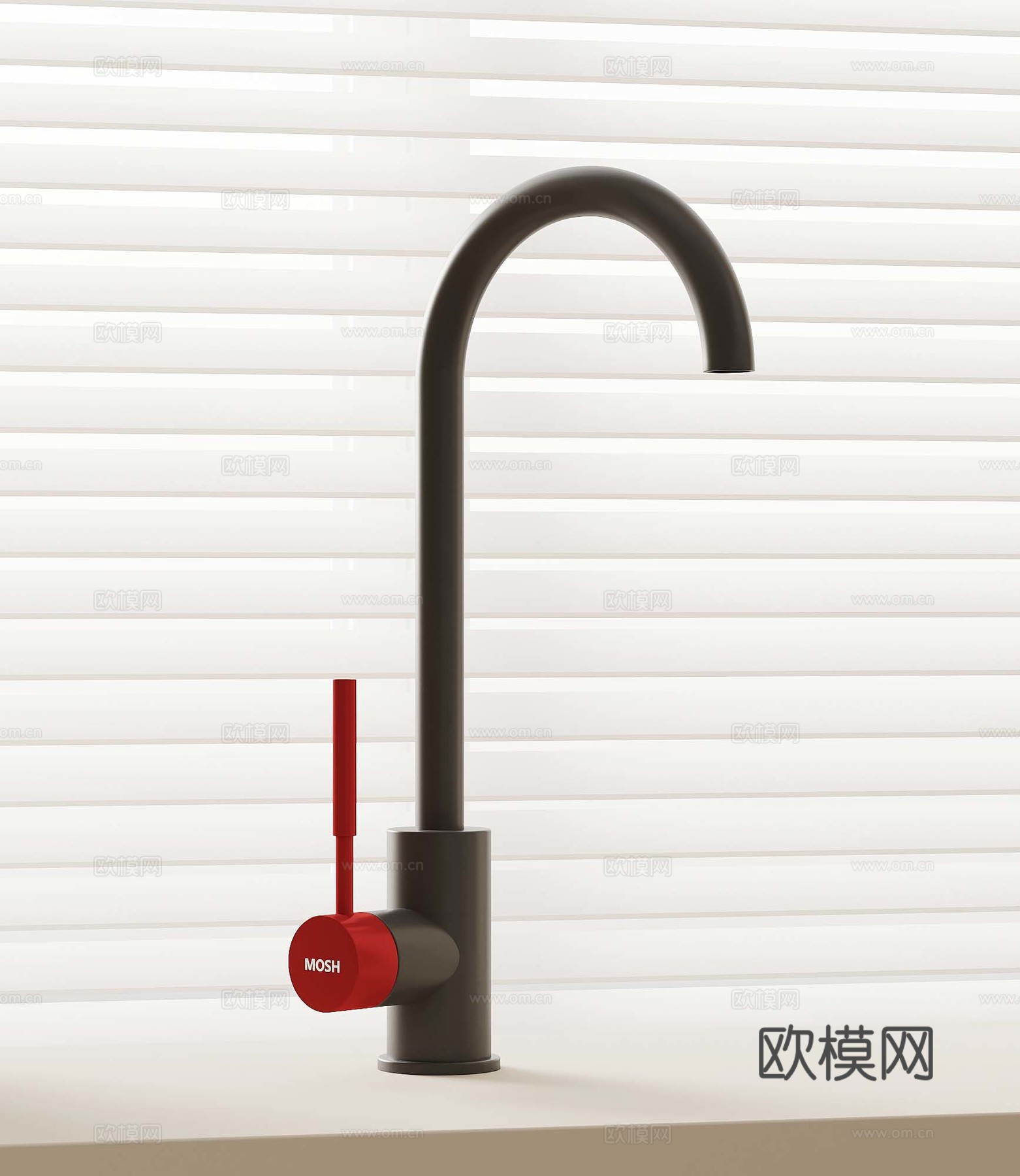 现代水龙头 厨房水龙头3d模型