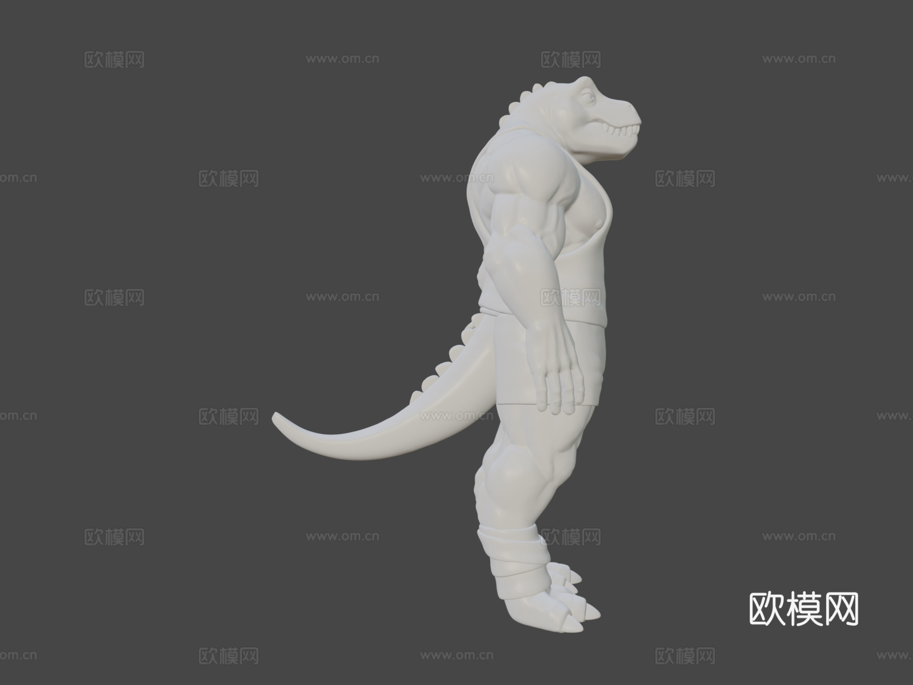 查多龙3d模型