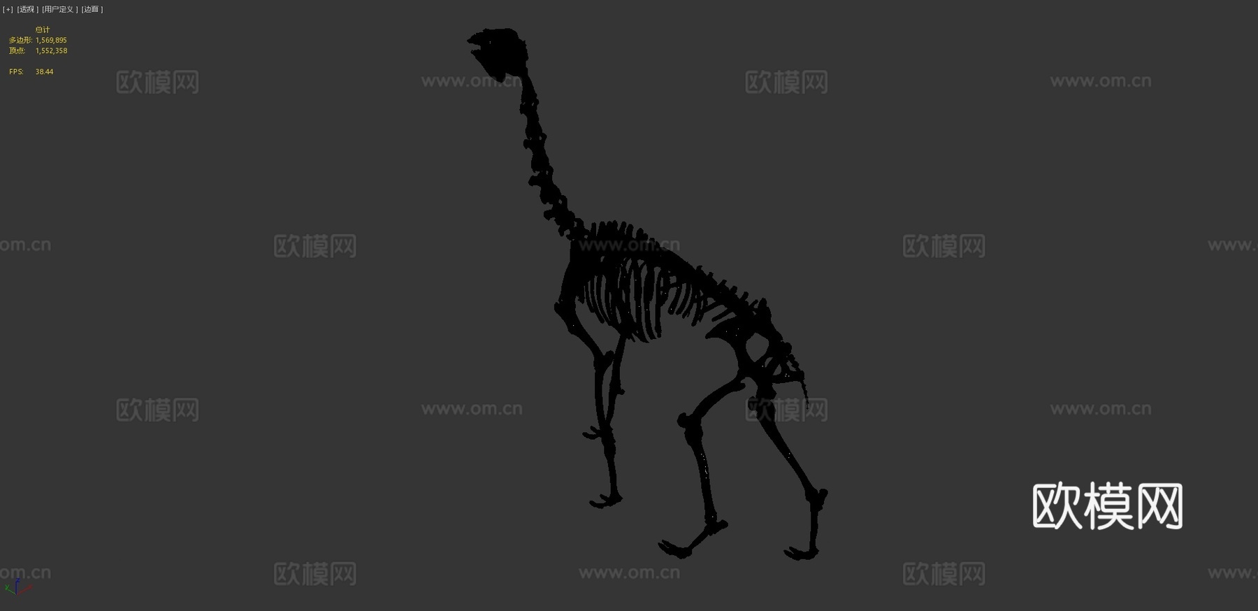 大羊驼3d模型