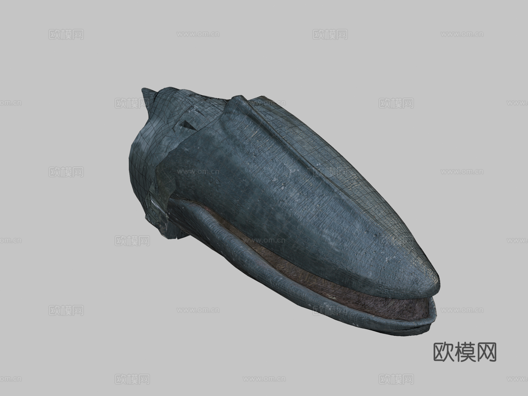 蓝鲸3d模型
