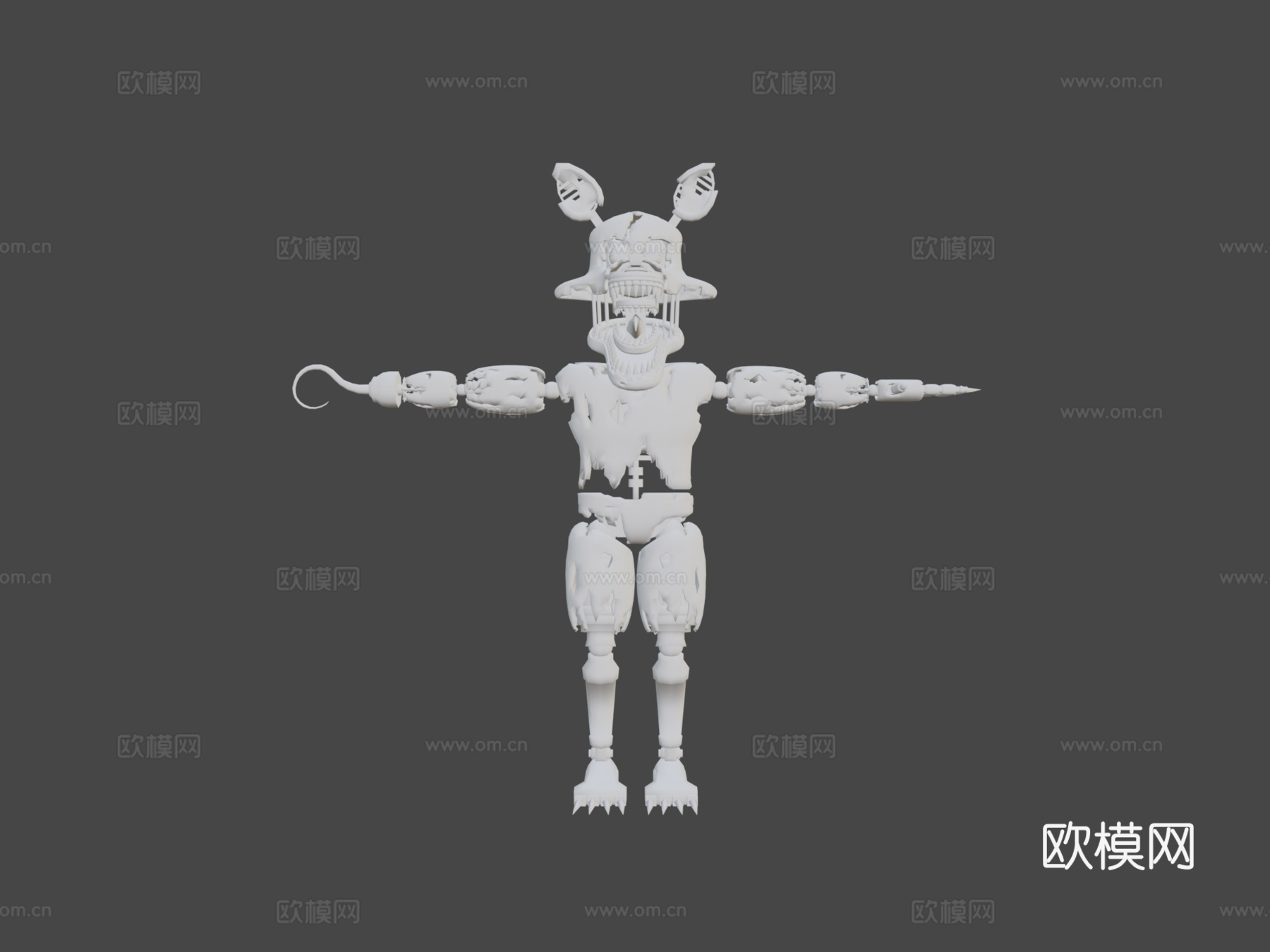 噩梦狐狸3d模型