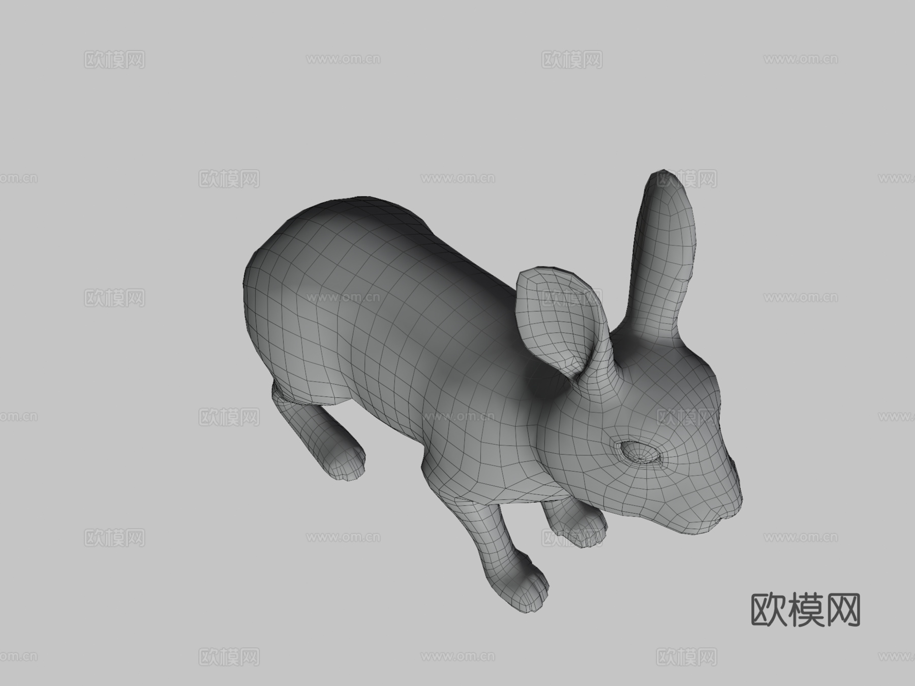 兔子动画3d模型