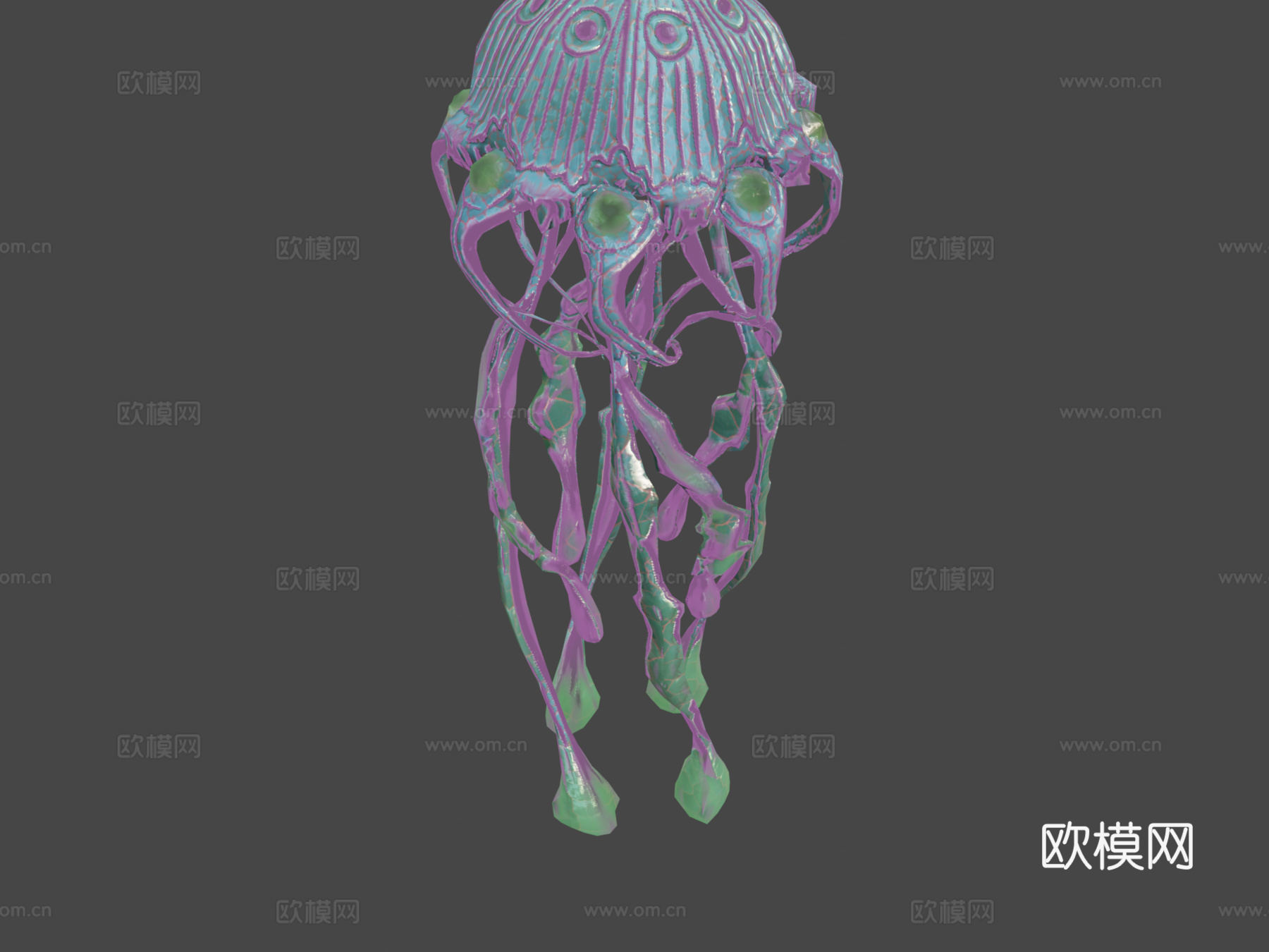 水母3d模型