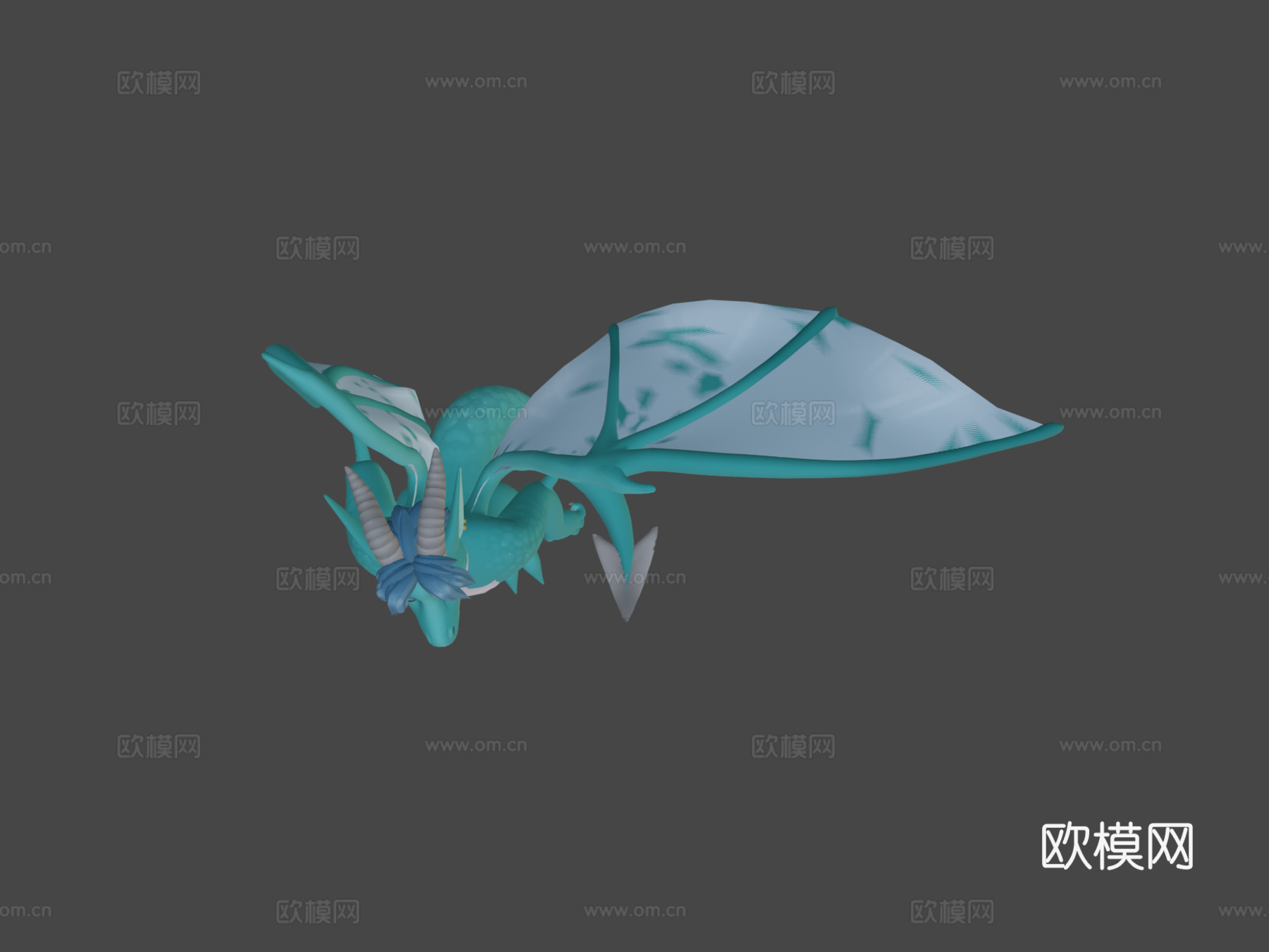 烈风龙VRChat虚拟形象3d模型