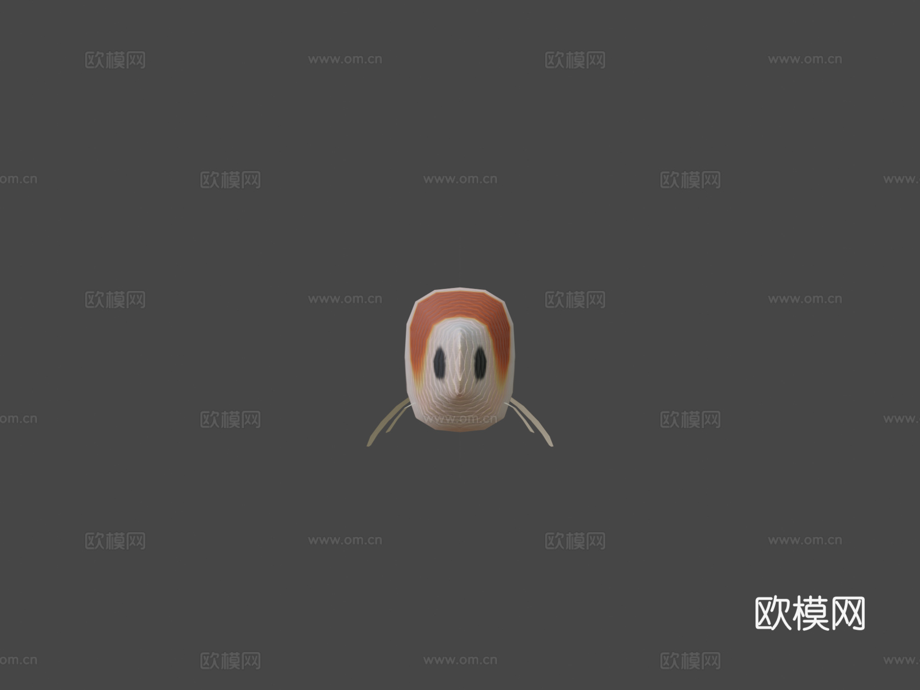 动画游动锦鲤(天空鲨鱼(犹他茶壶))3d模型