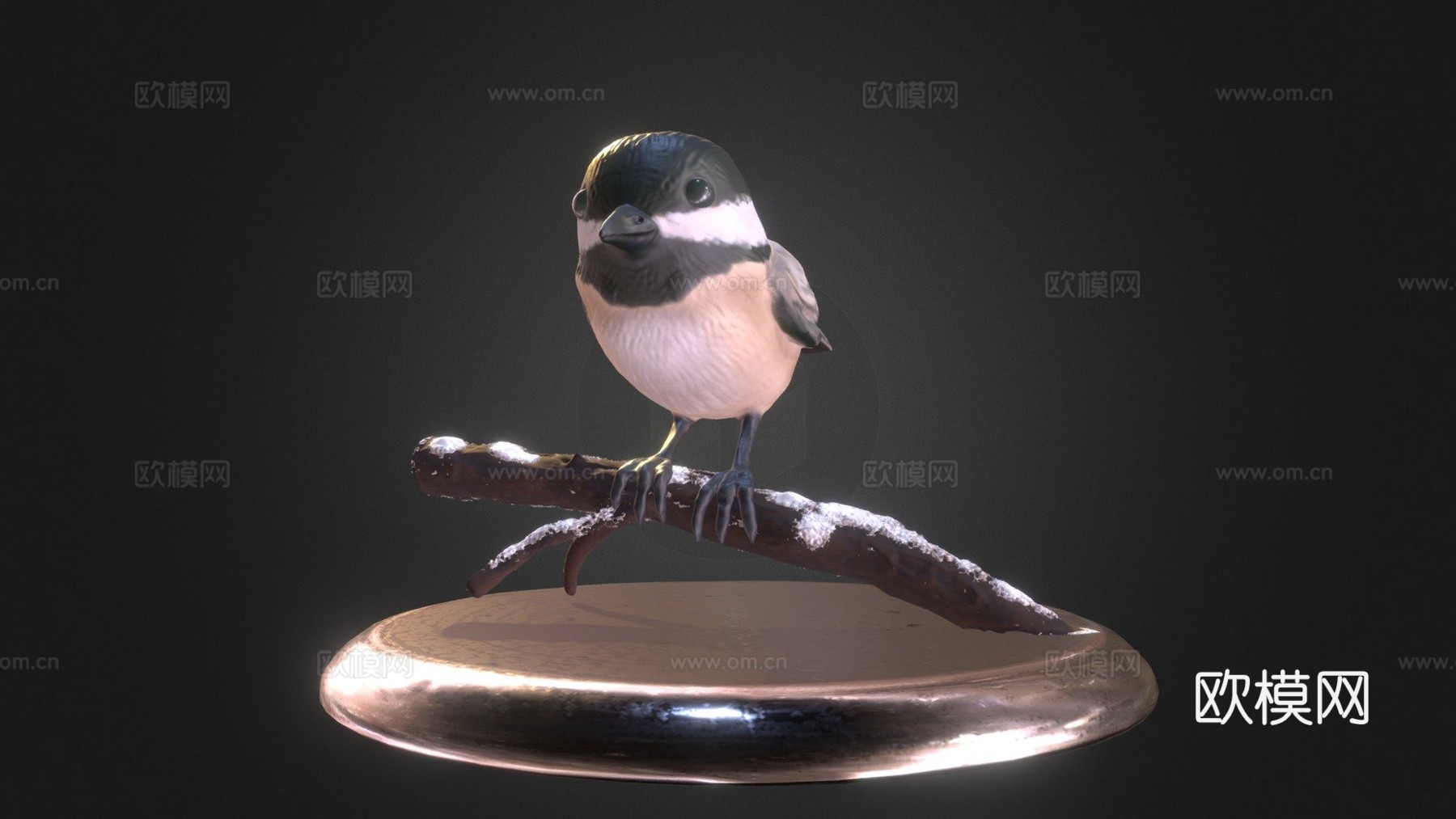 降临22-冬鸟3d模型
