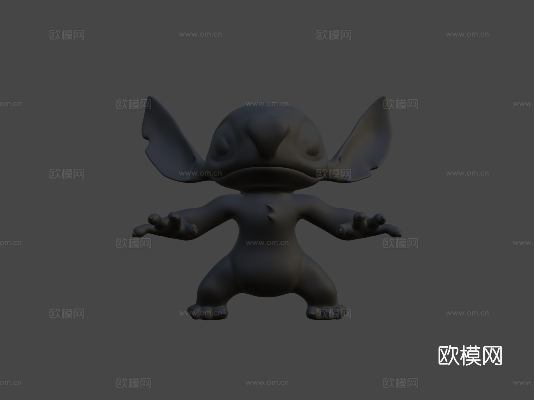 史迪奇3d模型