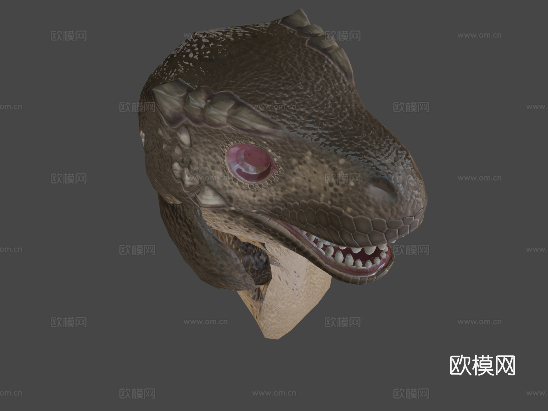 小霸王龙3d模型