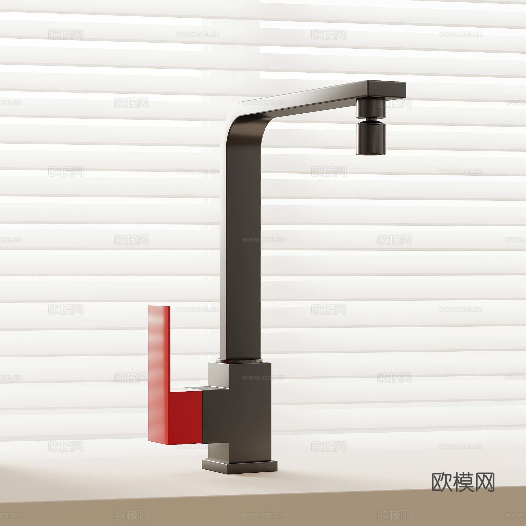 现代水龙头 厨房水龙头3d模型