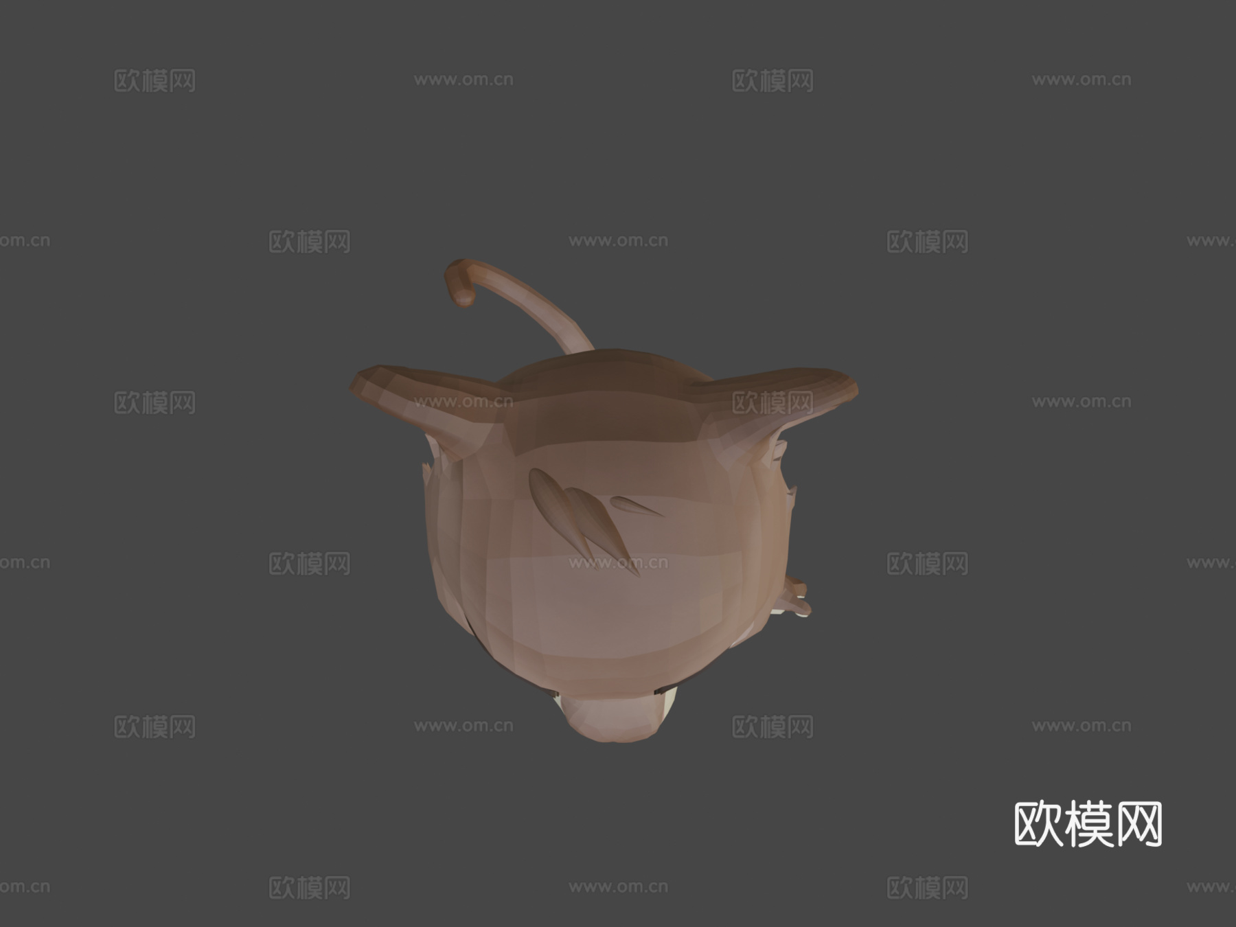 D可爱疯狂动物城狮子3d模型