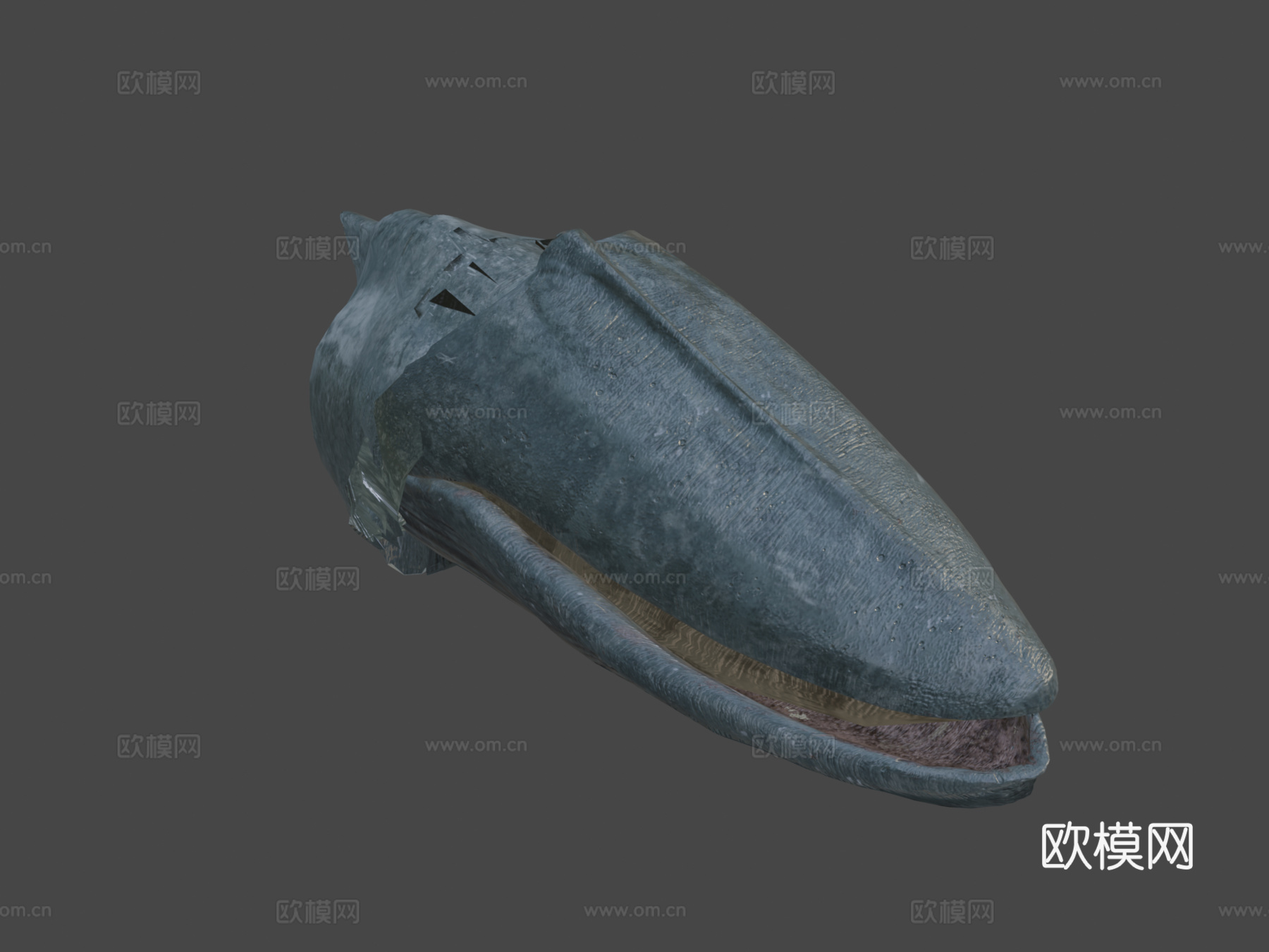 蓝鲸3d模型