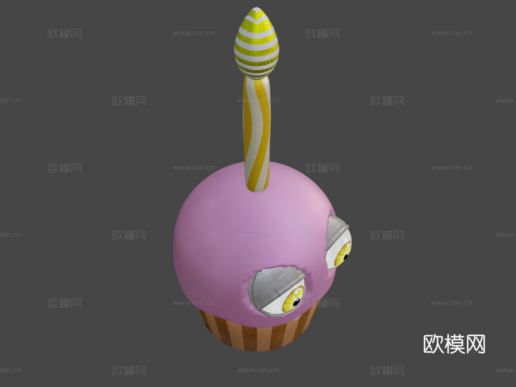 玩具熊的五夜后宫1杯子蛋糕3d模型
