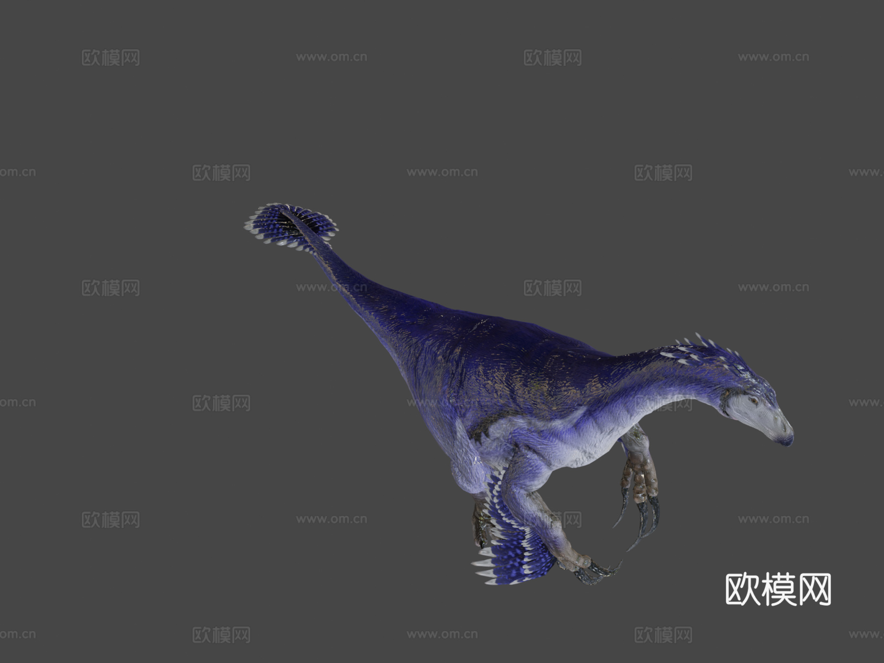 镰刀龙3d模型