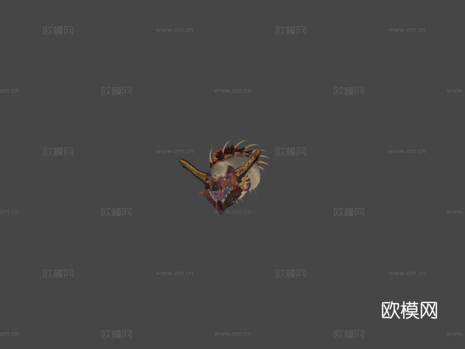 D龙虫3d模型